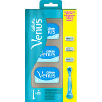 Бритва Gillette Venus Smooth станок + сменные картриджи 3 шт. (7702018469826) sn