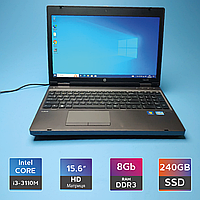 Ноутбук HP ProBook 6570b Grey (i3-3110M/RAM 8GB DDR3/SSD 240GB) Б/В (6109(3))