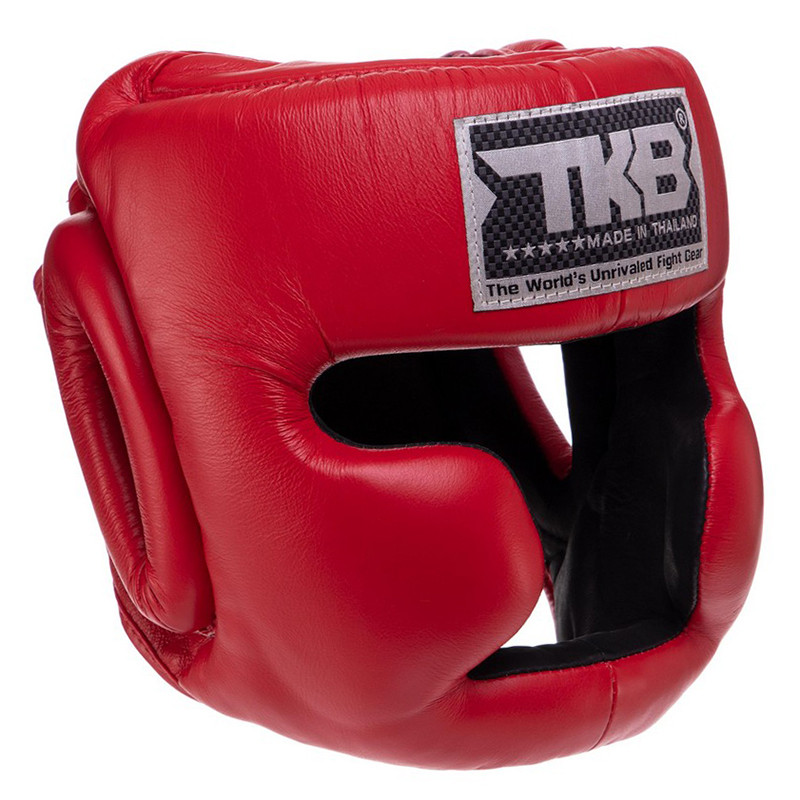 Шолом боксерський у мексиканському стилі Full Coverage TKHGFC-EV Top King Boxing M Червоний (37551046)
