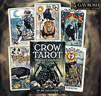 Карты таро Ворона | Crow Tarot Pocket Edition Карманное издание