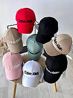Бейсболка Calvin Klein, бейсбольна кепка, кепка з козирком, літня кепка, спортивна кепка, молодіжна кепка,