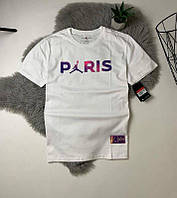 Paris футболка париж белая черная Футболка paris Футболка джордан мужская футболка джордан мужская футболка