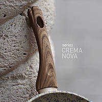 Сковорода универсальная Fissman Crema Nova AL-4321-24 24 см кремовая хорошее качество