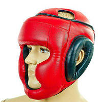 Шлем боксерский с полной защитой LV-4294 Lev Sport M Красный (37423004)