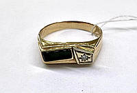 Золотая печатка. мужское золотое кольцо пч004.0 вага 4,42 г