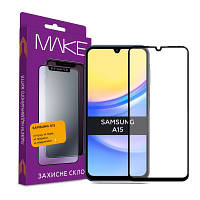 Стекло защитное MAKE Samsung A15 (MGF-SA15) sn
