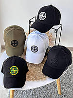 Бейсболка Stone Island,бейсбольная кепка, кепка с козырьком,летняя кепка,спортивная кепка,молодежная кепка