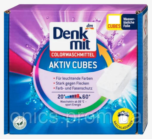 Таблетки для стирки цветных вещей Denkmit Color 4066447236248 30 шт хорошее качество - фото 1 - id-p2197621047
