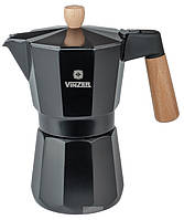 Гейзерная кофеварка Vinzer Latte Nero VZ-89382 300 мл хорошее качество