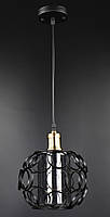 Люстра подвесная LOFT на 1 лампочку 27042 Черный 35-100х21х21 см. хорошее качество
