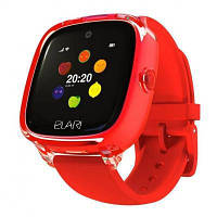 Смарт-часы Elari KidPhone Fresh Red с GPS-трекером (KP-F/Red) sn
