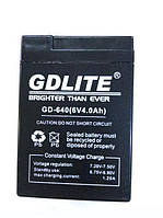 Аккумулятор аккумуляторная батарея для торговых весов GDLITE 6V 4.0Ah GD-640 TR, код: 2554145