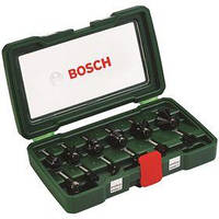 Набор фрез по дереву Bosch Expert for Wood 8мм, 12шт (2.607.019.466)