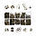 Набір фурнітури з нержавіючої сталі | 710 деталей | кільця, карабіни, ланцюжки, калоти | №8 BRN, фото 4