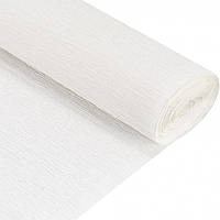 Гофрированная бумага Santi, 50*200 см., 230%, белый, (708081)