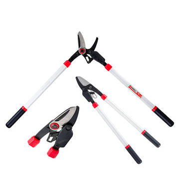 Сучкоріз садовий для обрізки гілок c храповим механізмом 740 мм. INTERTOOL FT-1114