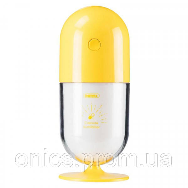 Увлажнитель воздуха Capsule Mini Humidifier Remax RT-A500-Yellow хорошее качество - фото 1 - id-p2197615301