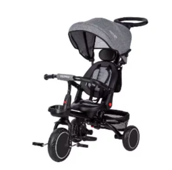 Триколісний дитячий велосипед-коляска Free2Move ELIPSO black grey