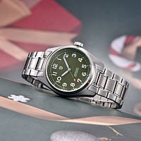 Часы Механические Pagani Design PD-1717 Silver-Green, мужские, водонепроницаемые, с автоподзаводом, D C