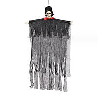 Подвесной декор на Хеллоуин Смерть 13629 100х62 см черный хорошее качество