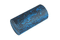 Массажный ролик для спины и тела MFR roll 30х15 см Black/Blue