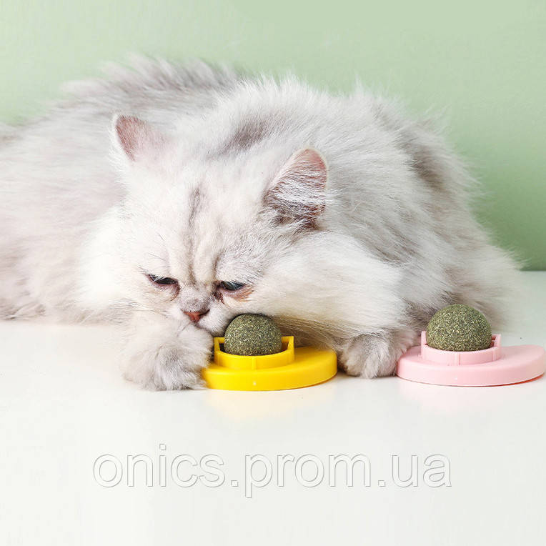 Игрушка с мятой для котов Уточка 10810 7,7х7,4х3,5 см желтая хорошее качество - фото 3 - id-p2197625523