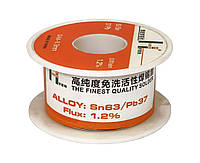 Припій Hanster HST 25 дротяний Solder wire (Sn 63%, Pb 37%) діаметр 0.3 мм 50 г