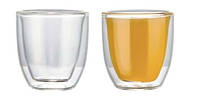 Набор стаканов с двойными стенками Edenberg EB-19511 80 мл 2 шт хорошее качество