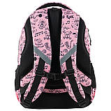 Рюкзак GoPack Education Teens 44x32x18 см, 19 л рожевий (GO24-162L-6), фото 6