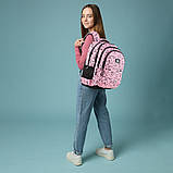 Рюкзак GoPack Education Teens 44x32x18 см, 19 л рожевий (GO24-162L-6), фото 11