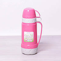 Термос питьевой с двумя чашками Frico FRU-268-Pink 600 мл розовый хорошее качество