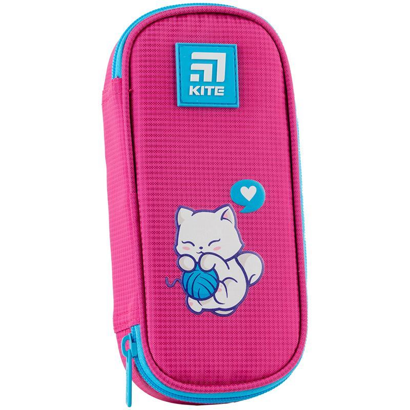 Пенал 1 відділення Kite Kittens Clew K24-662-19, 67071, фото 1