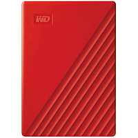 Зовнішній жорсткий диск Western Digital My Passport 2 TB 2.5 USB 3.0 Red (WDBYVG0020BRD-WESN)