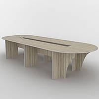 Стол для переговоров Тиса Мебель ОК-6 Сонома TE, код: 7436923
