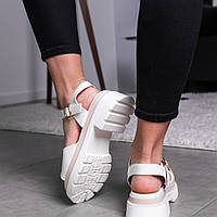 Женские сандалии Fashion Ellie 3659 39 размер 25 см Белый хорошее качество