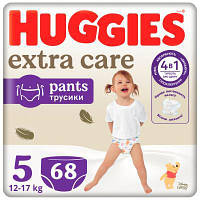 Подгузники Huggies Extra Care Размер 5 (12-17кг) Pants Box 68 шт (5029053582412) ASN