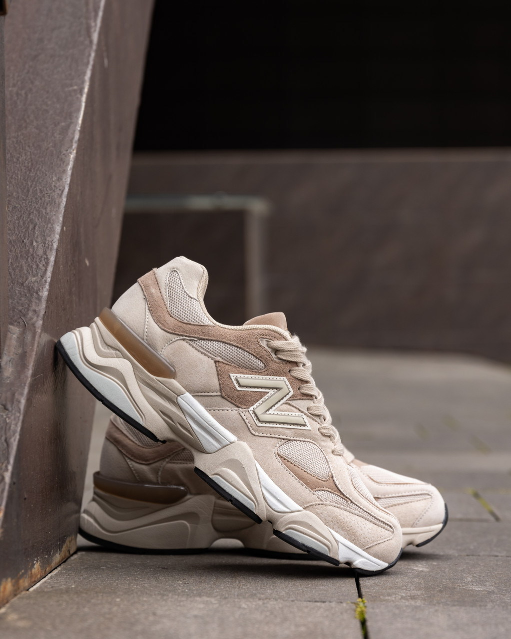 Кросівки чоловічі New Balance 9060 Beige Full 41