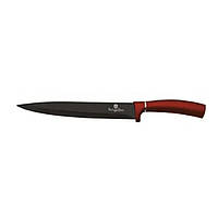Нож для нарезки Berlinger Haus Metallic Line Burgundy Edition BH-2572 20 см хорошее качество