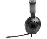 Навушники дротові з мікрофоном JBL Quantum 100X (JBLQ100XBLKGRN) чорні, фото 3