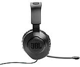 Навушники дротові з мікрофоном JBL Quantum 100X (JBLQ100XBLKGRN) чорні, фото 4