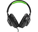 Навушники дротові з мікрофоном JBL Quantum 100X (JBLQ100XBLKGRN) чорні, фото 8