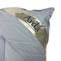 Одеяло полуторное закрытое Arda Лебединый пух 20322 150х210 см синее хорошее качество