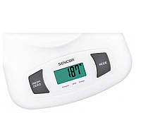 Весы кухонные с чашей Sencor SKS-4001-WH 5 кг белые хорошее качество