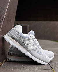 Кросівки жіночі New Balance 574 Silver White 38