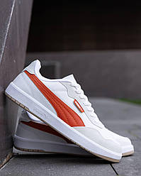 Кросівки чоловічі Puma Court Ultra Lite White Orange 40