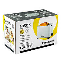 Тостер Rotex RTM122-W 750 Вт белый хорошее качество
