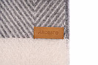 Плед Ardesto Leonardo Bianco ART-0502-LB 140х200 см серый с белым хорошее качество