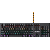 Клавиатура Canyon Deimos GK-4 Rainbow LED ENG/UKR USB Black (CND-SKB4-US)