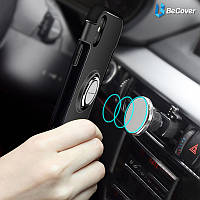 Чехол Magnetic Ring Stand BeCover Xiaomi Mi Note 3 Black (701916)
