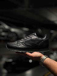 Кросівки чоловічі Reebok Classic Leather Total Black